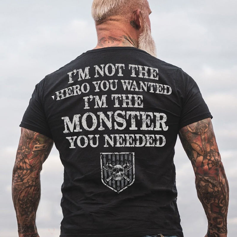 GrootWear Vikings Monster You Needed Printed Men's T-shirt