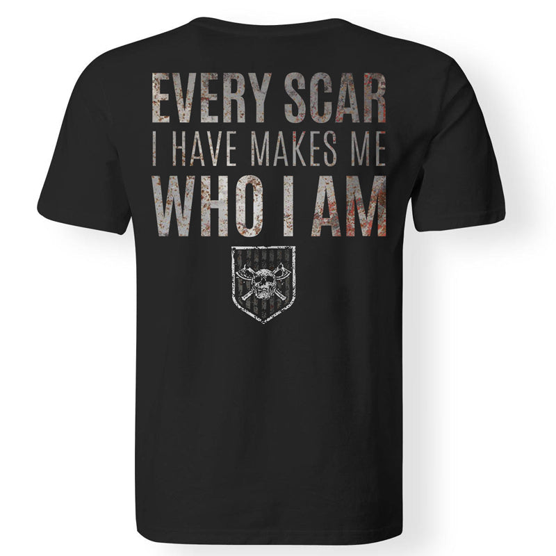 GrootWear Every Scar I Have Makes Me Who I Am Printed Men's T-shirt