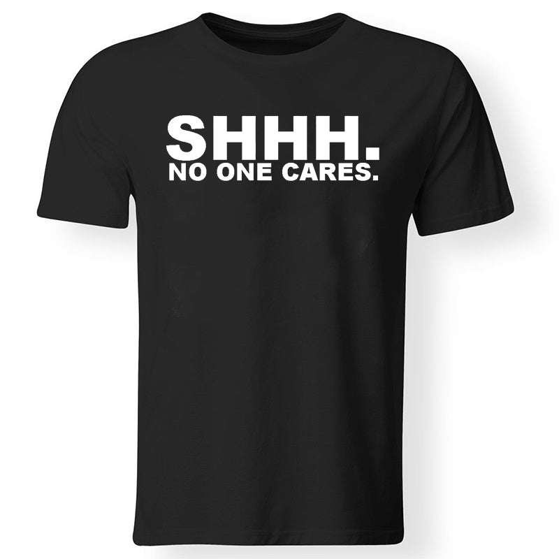 GrootWear No One Cares Printed Fashionable Men's T-shirt