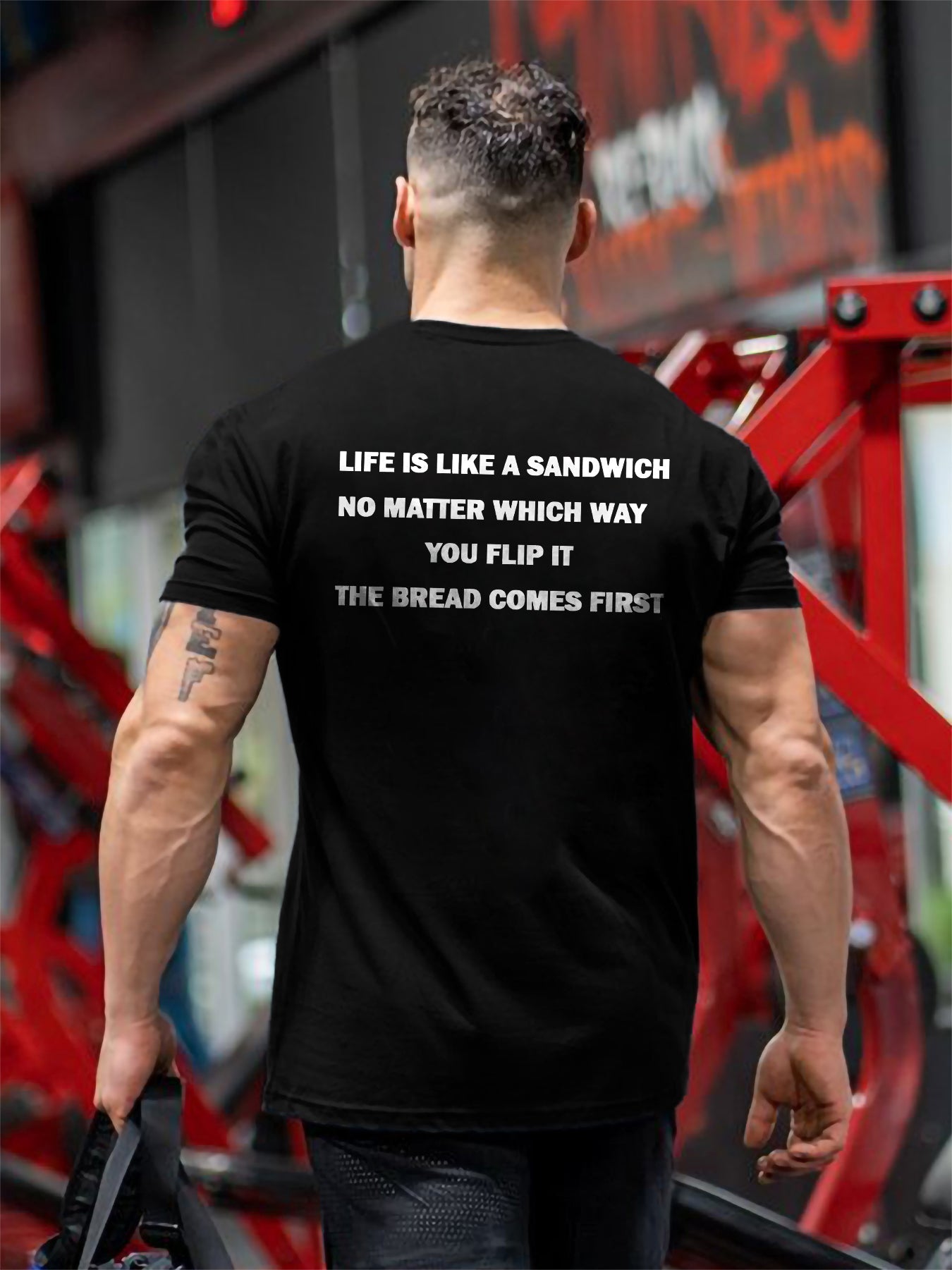 GrootWear Life Is Like A Sandwich T-shirt