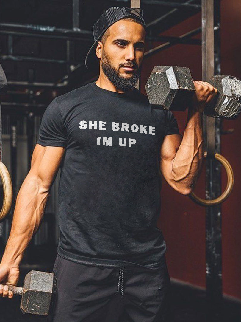 GrootWear She Broke Im Up T-shirt Sold Out
