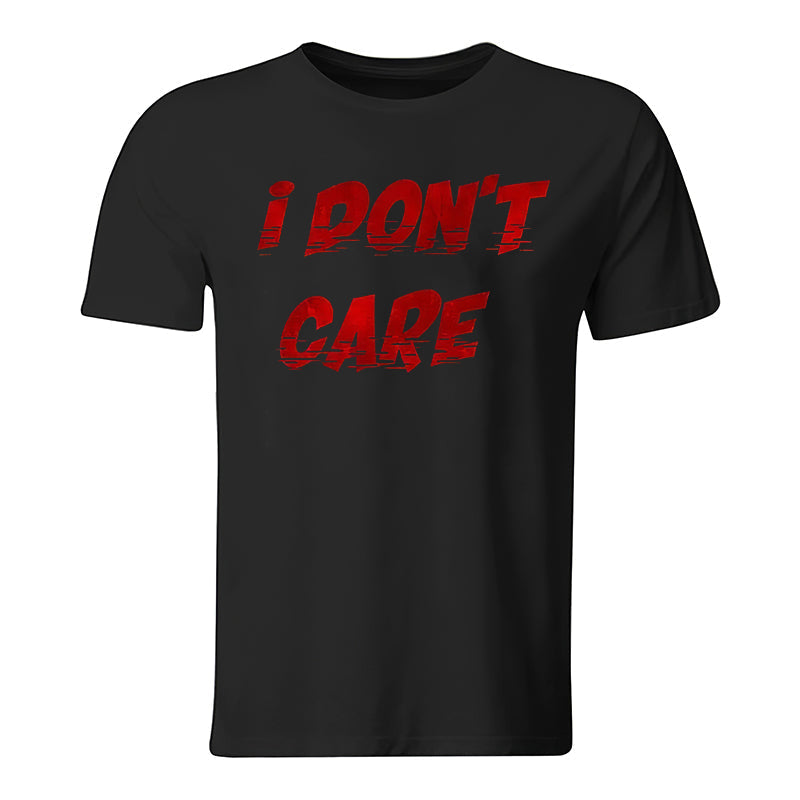 GrootWear I Don't Care Printed Men's Casual T-Shirt