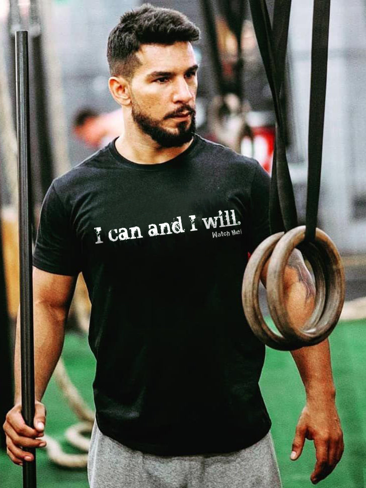 GrootWear I Can And I Will Printed T-shirt