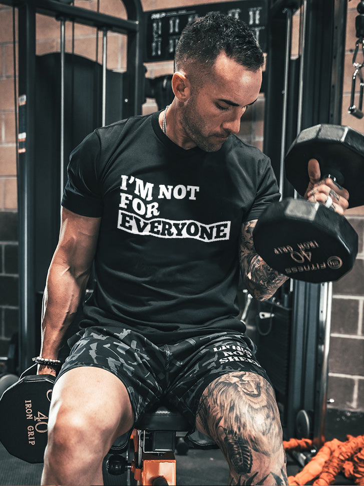 GrootWear I'm Not For Everyone Printed T-shirt