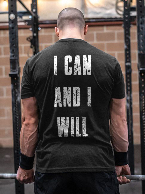 GrootWear I Can And I Will Printed Casual T-shirt