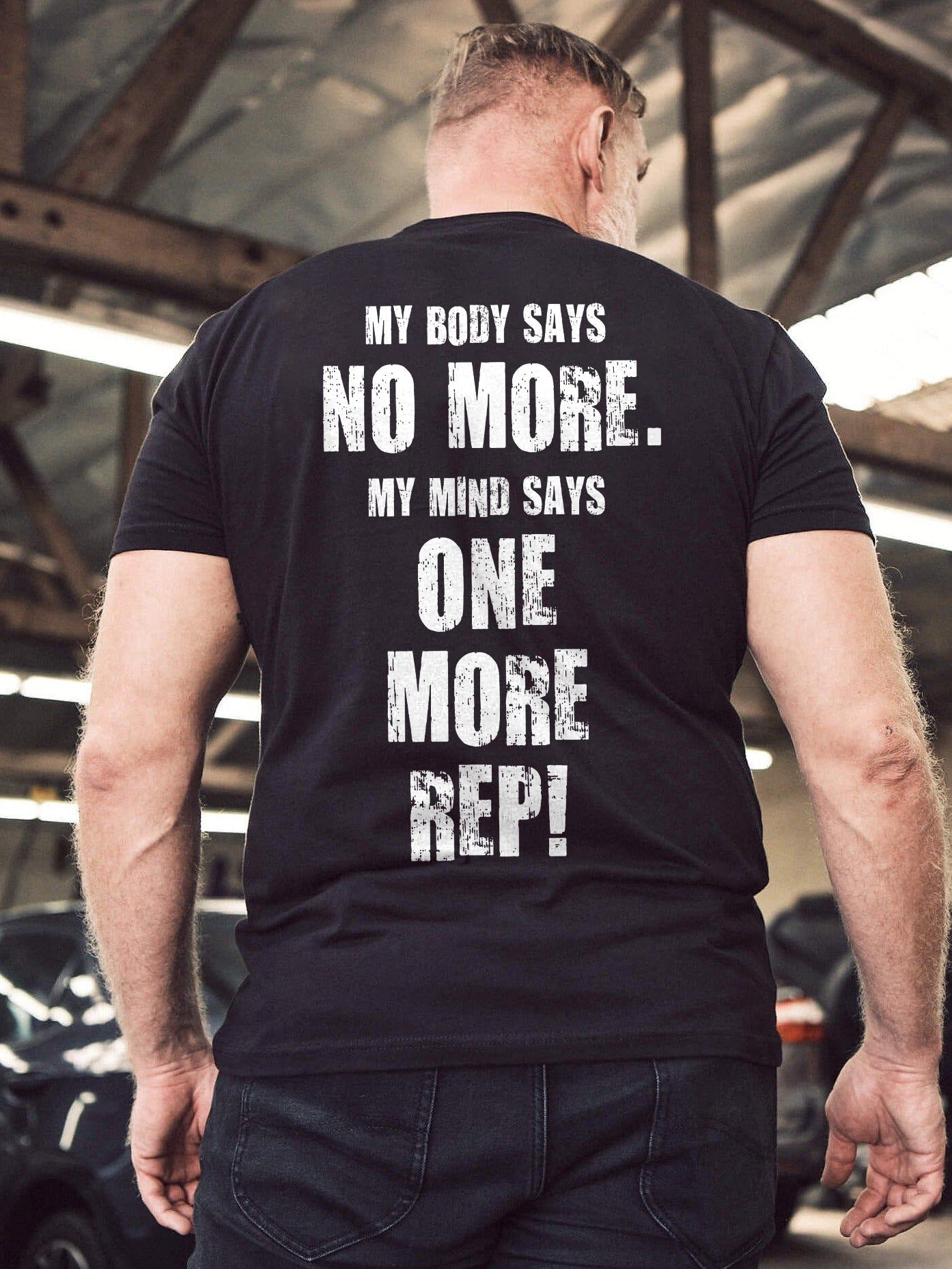 GrootWear My Body Says No More Printed T-shirt