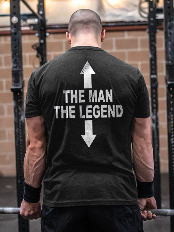 GrootWear The Man The Legend Printed T-shirt
