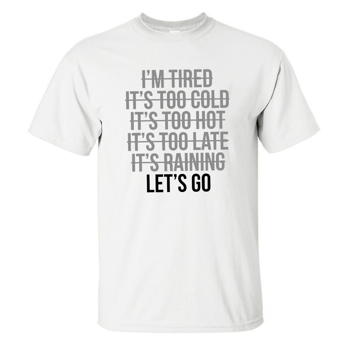 GrootWear Let's Go Printed Casual Men's T-shirt