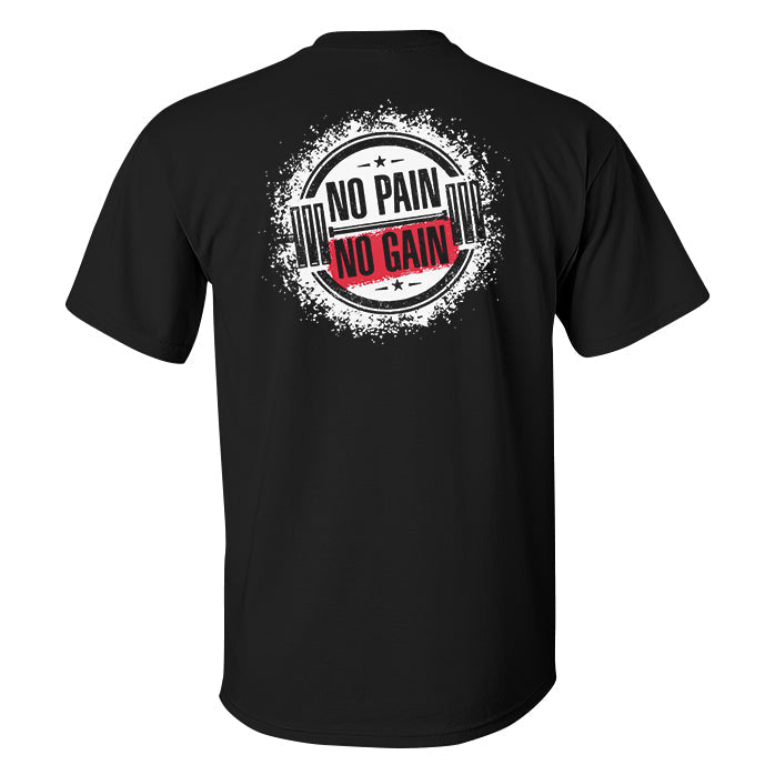 GrootWear No Pain No Gain Printed Men's T-shirt