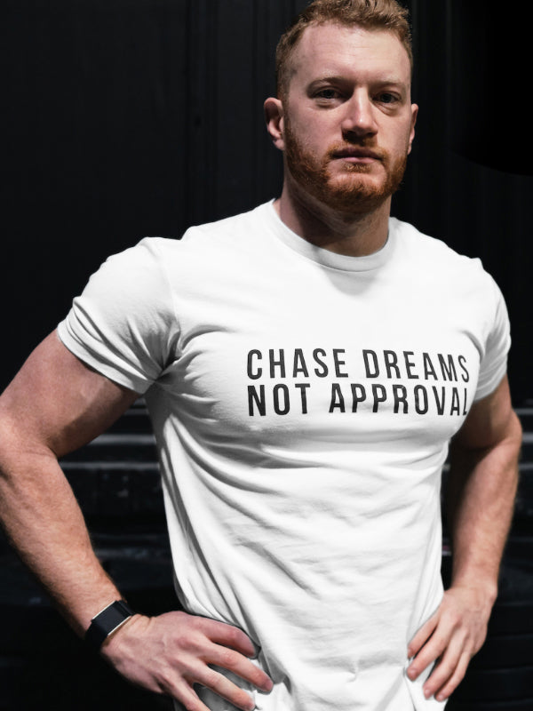 GrootWear Chase Dreams Not Approval Printed Men's T-shirt