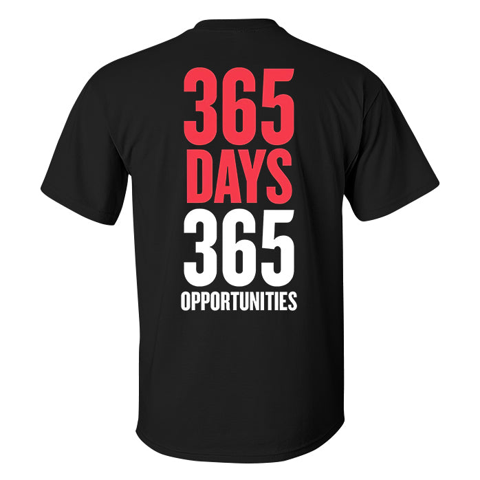 GrootWear 365 Days 365 Opportunities Printed Men's T-shirt