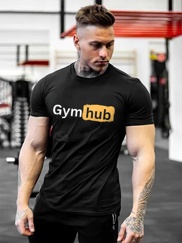 GrootWear Gym Hub Printed Men's T-shirt