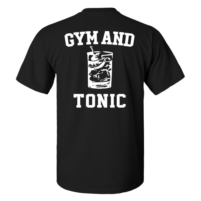 GrootWear Gym And Tonic Printed Men's T-shirt